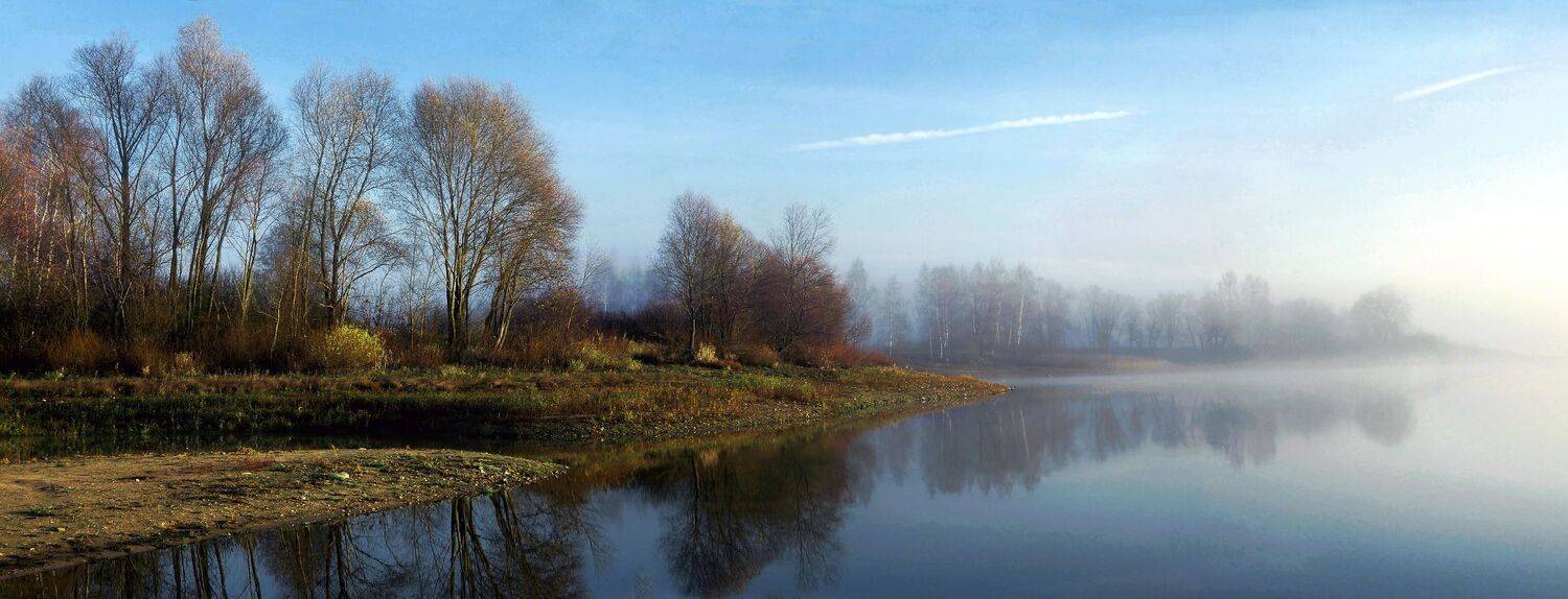 утро,туман,озерна., sasha yudin