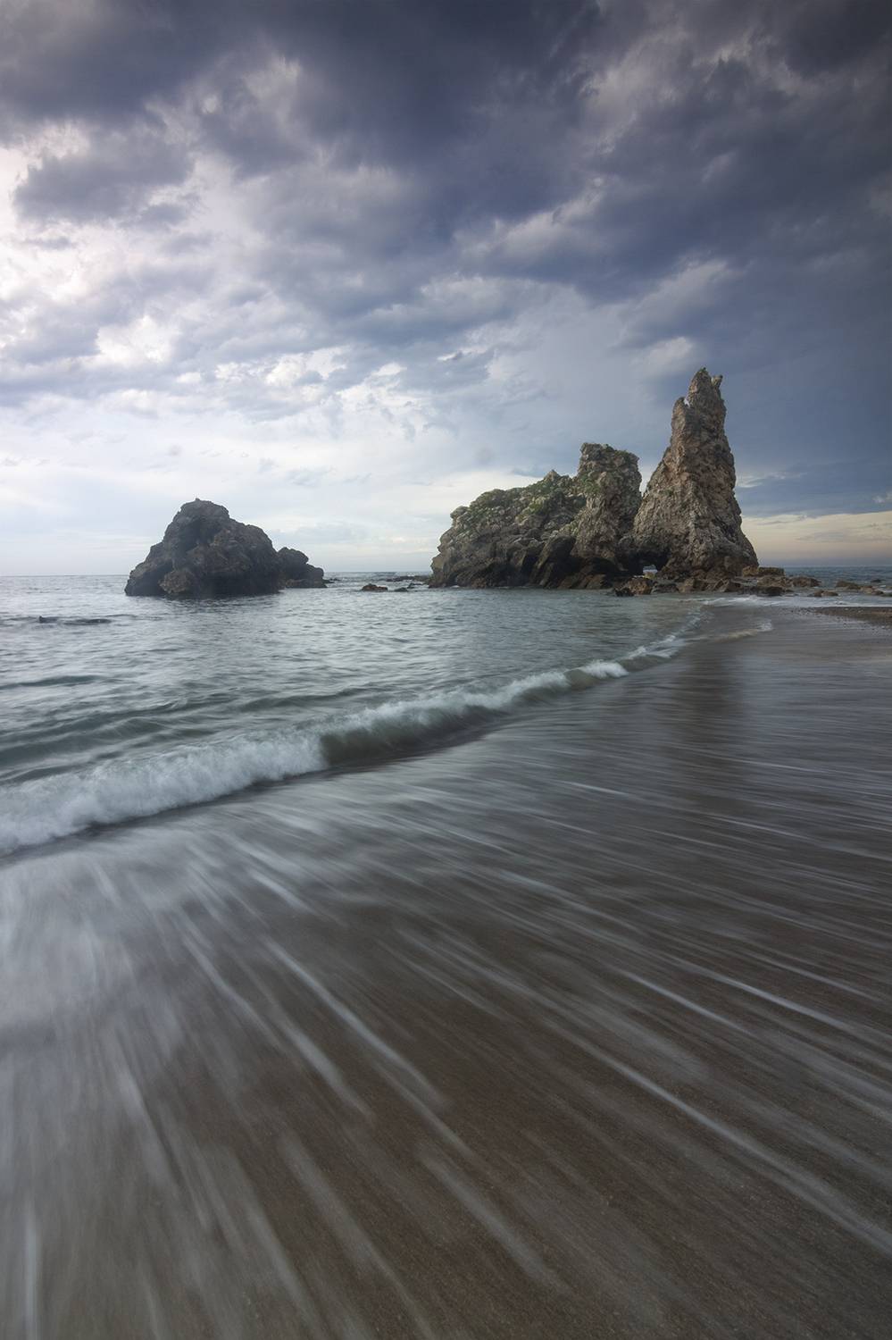 photography, beach, spring, flower, landscape, photo, awakening, flowers, land, landmark, lands, soft ligth, ligth, water, rocks, jimenez millan samuel