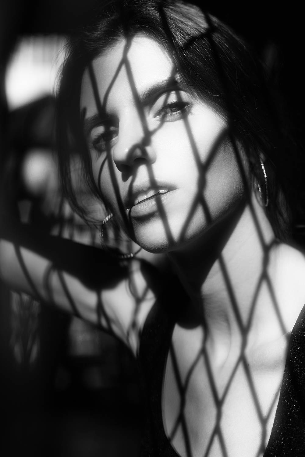 портрет, портретная фотография, женский портрет, естественный свет, фотосессия, чб, девушка, естественность, Кармаков Матвей