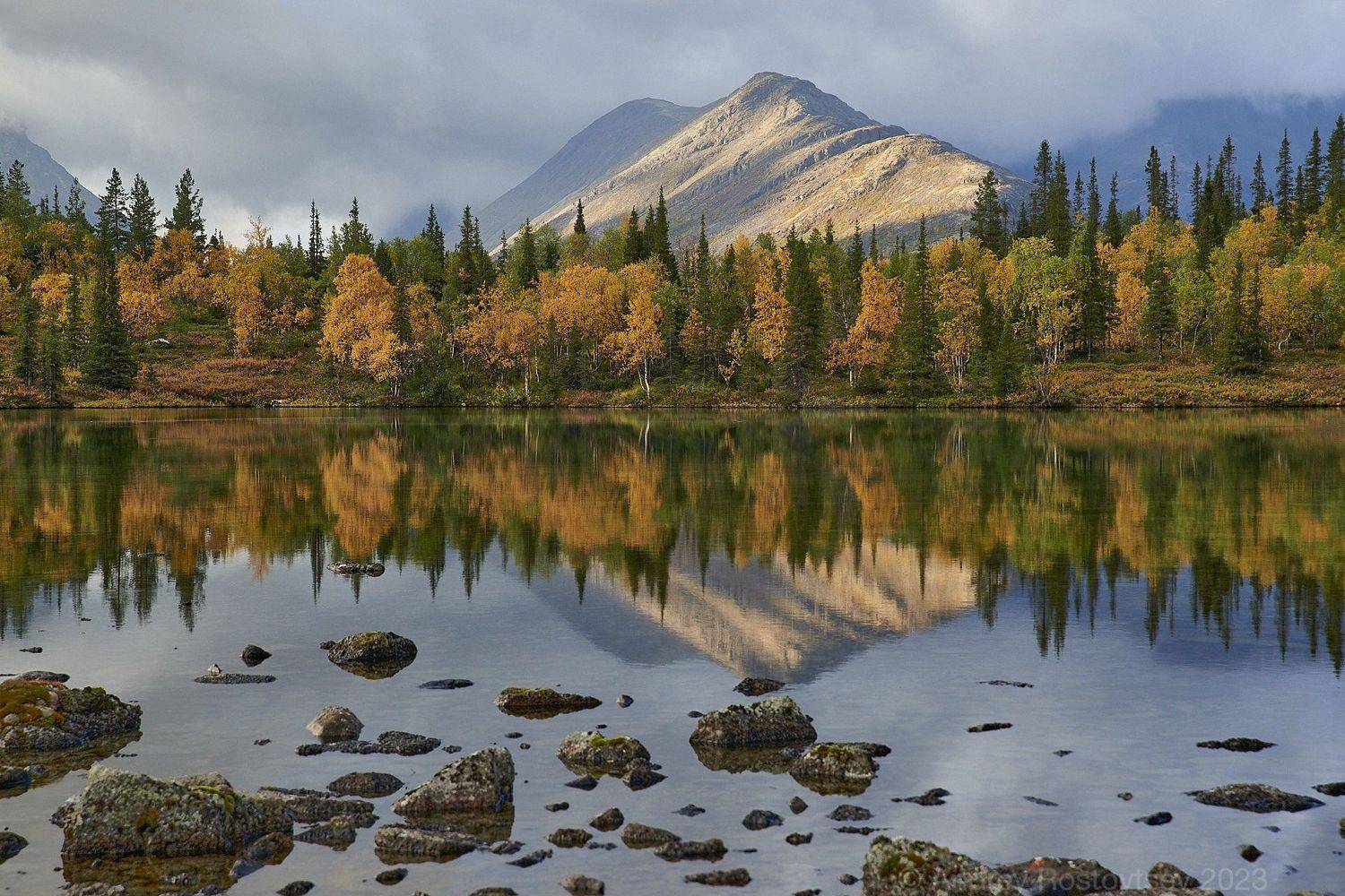 хибины, осень, озеро, Андрей Ростовцев
