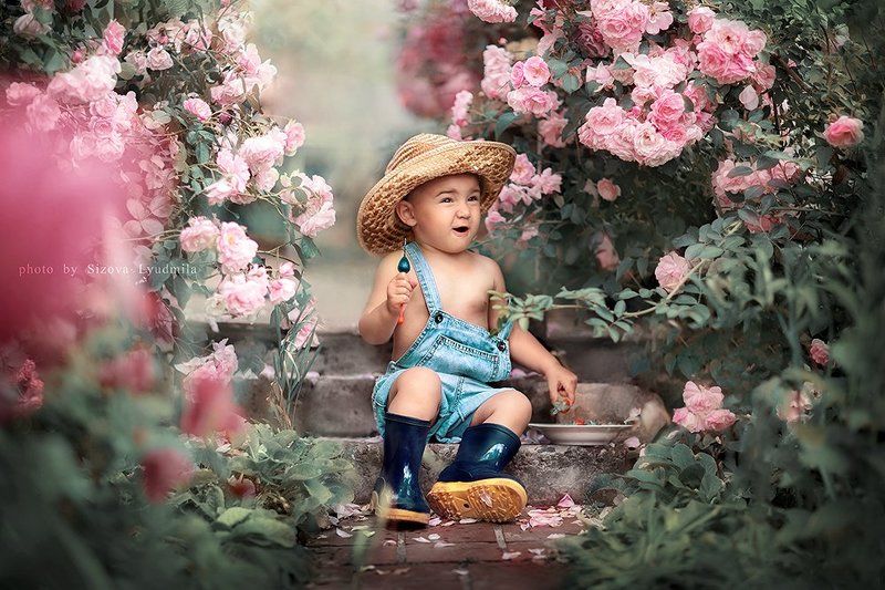 в розах фото превью