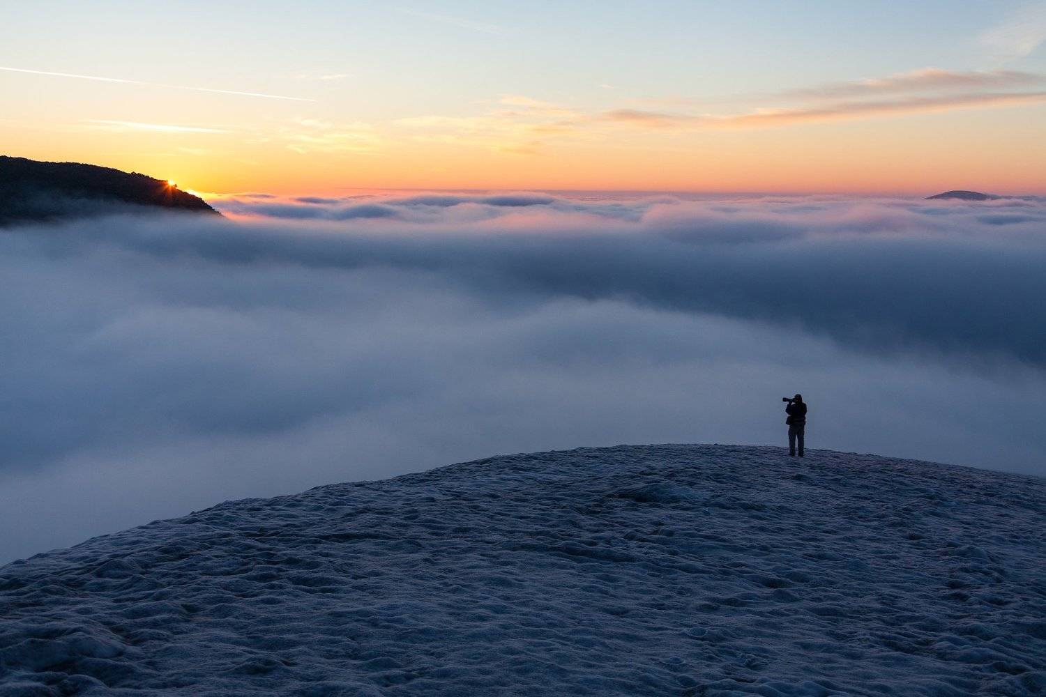 рассвет, утро, туман, солнце, Дмитрий Кривопалов