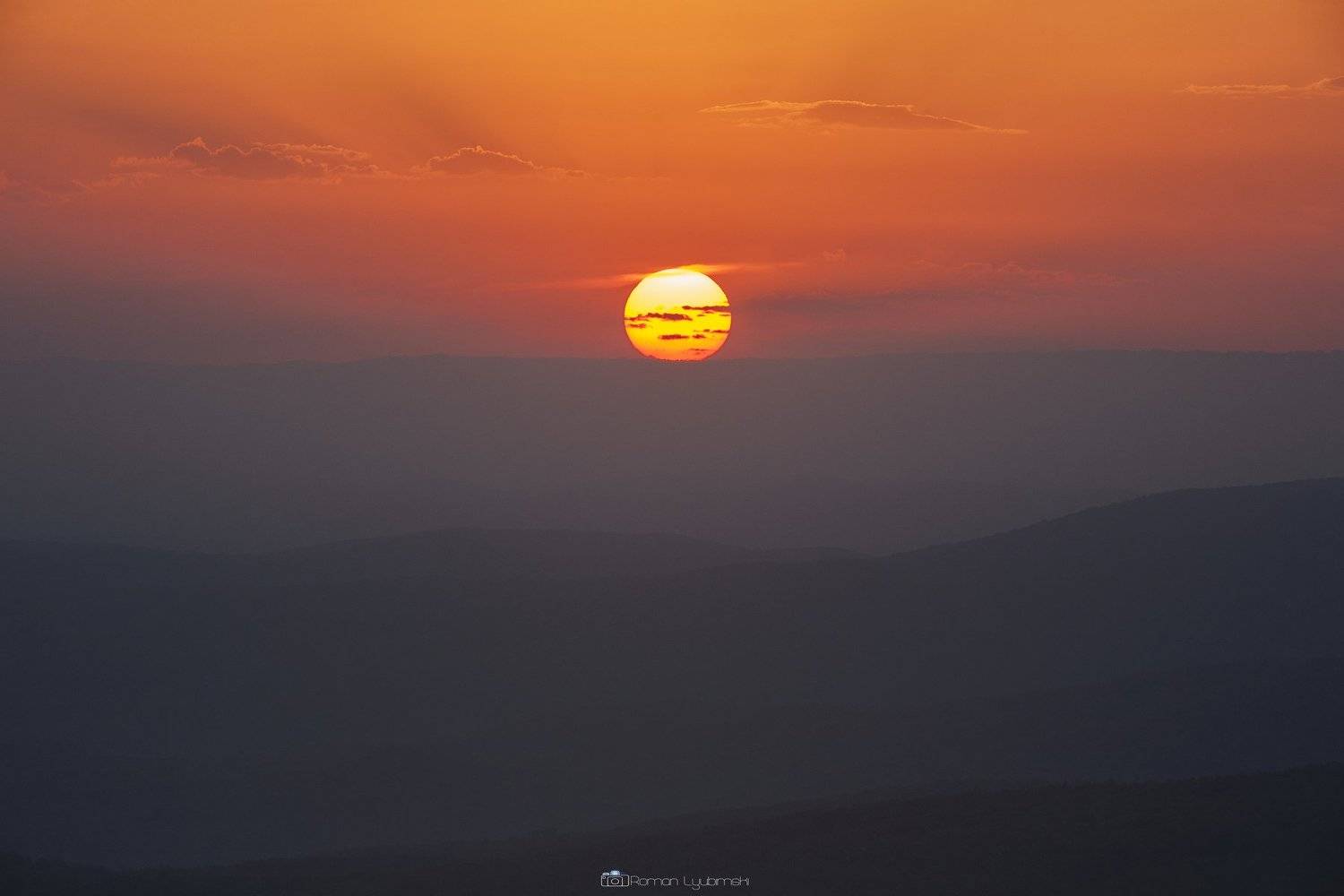 рассвет, солнце, деревня, крым, холмы, горы, крым, лаки, роман любимский, россия, Роман Любимский