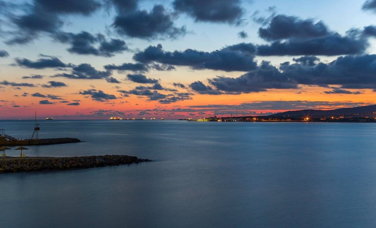 Landscape, Геленджик, Закат, Море, Сергей Вьюнов