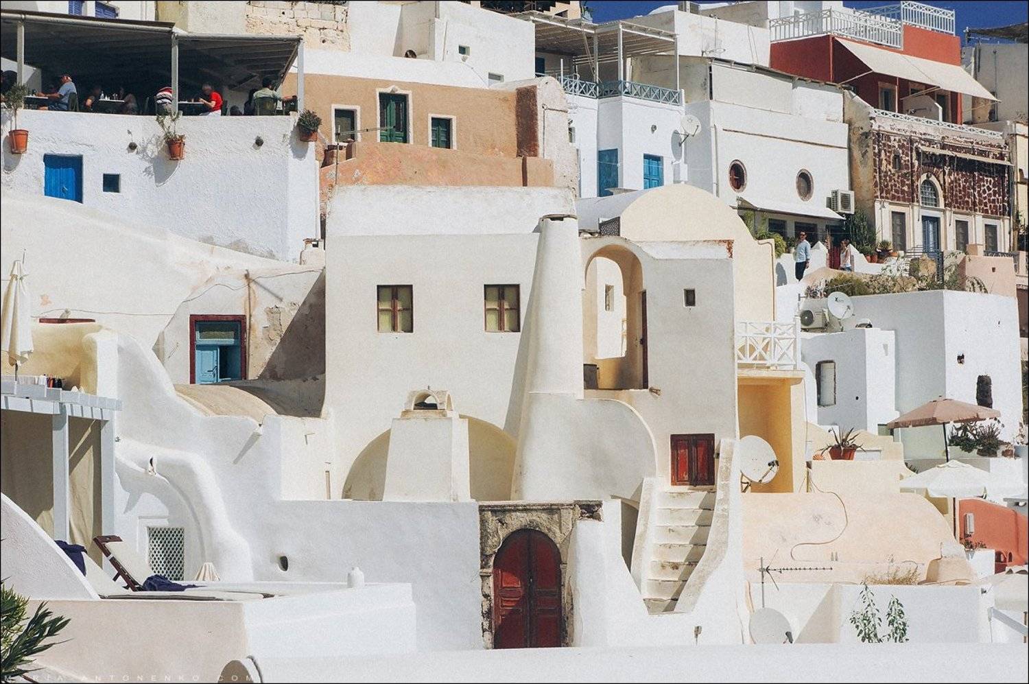 Греция, Санторини, Ойя, Фира, путешествие, Мария Антоненко