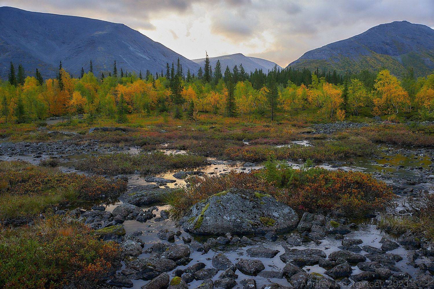 кольский полуостров, хибины, осень, Андрей Ростовцев