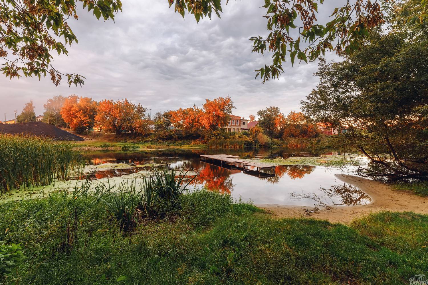 моршанск, цна, осень, Сергей Вьюнов