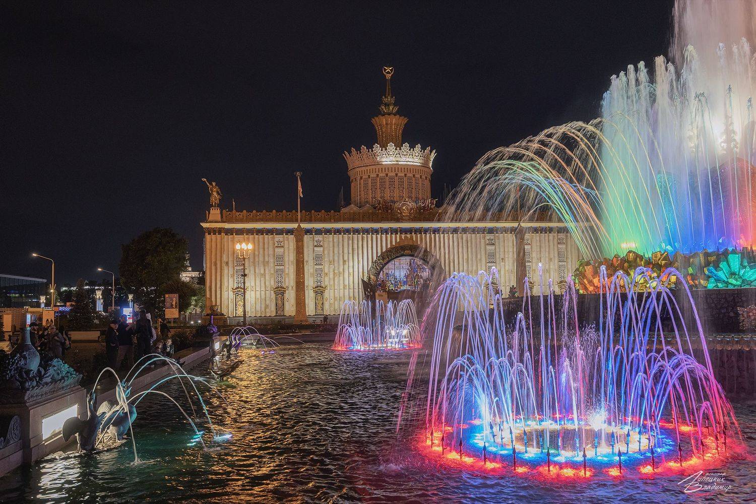 вднх, фонтаны,, Липецких Владимир