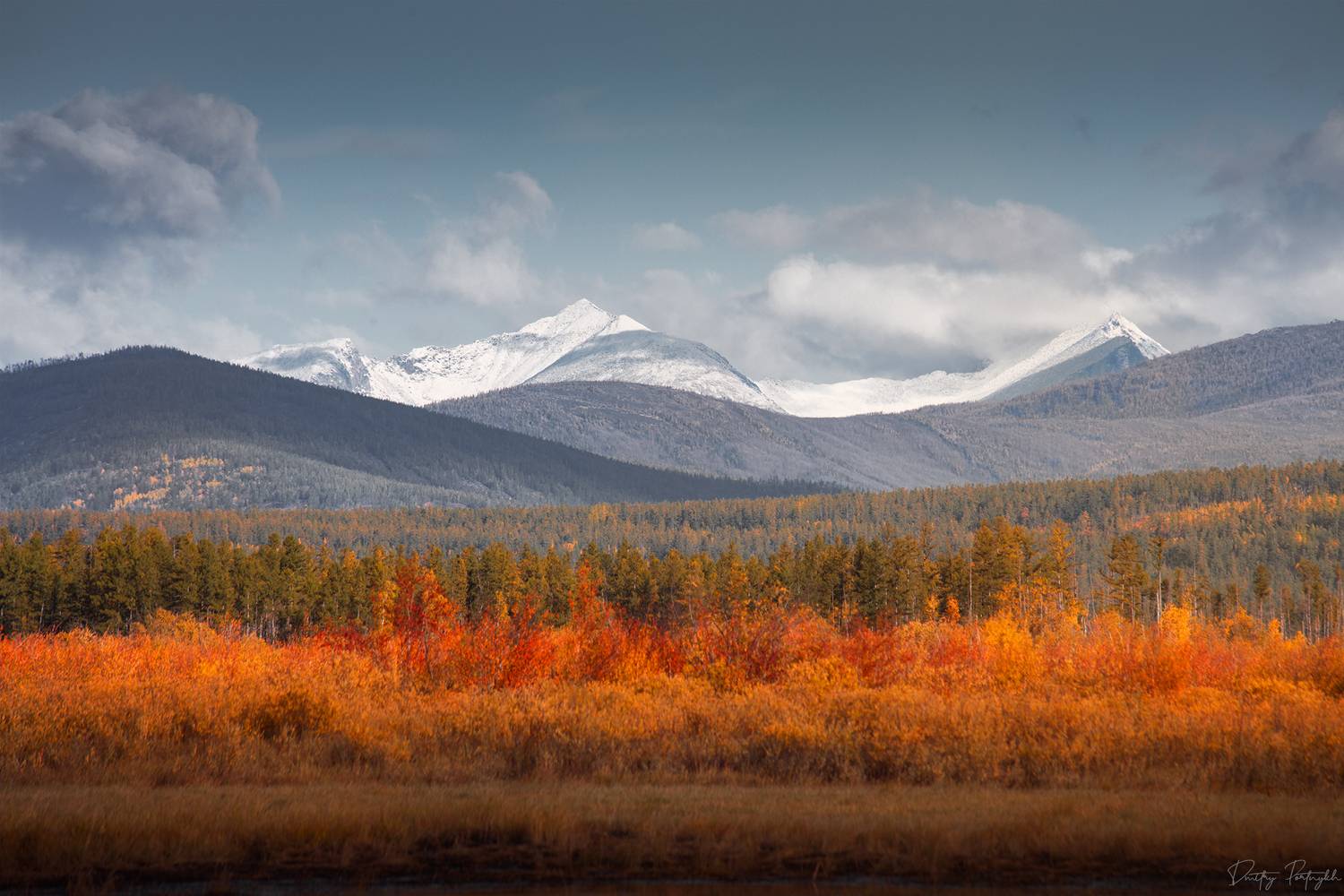 осень, горы, бурятия, северо-муйский хребет, забайкалье, лес, тайга, баунт, Портных Дмитрий