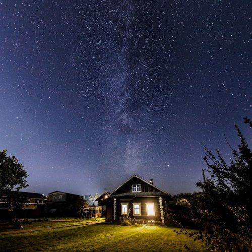 Под звездным небом