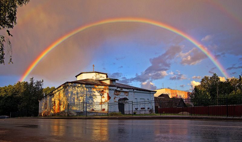 А просто летний дождь прошёл. фото превью