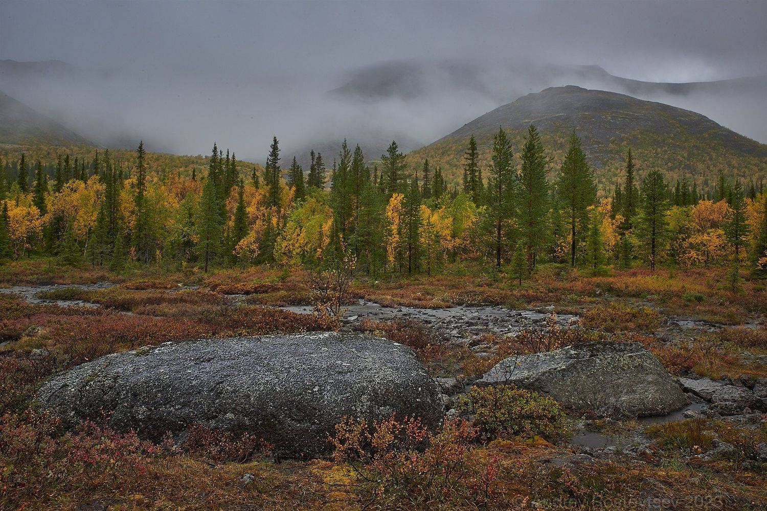 хибины, осень, Андрей Ростовцев