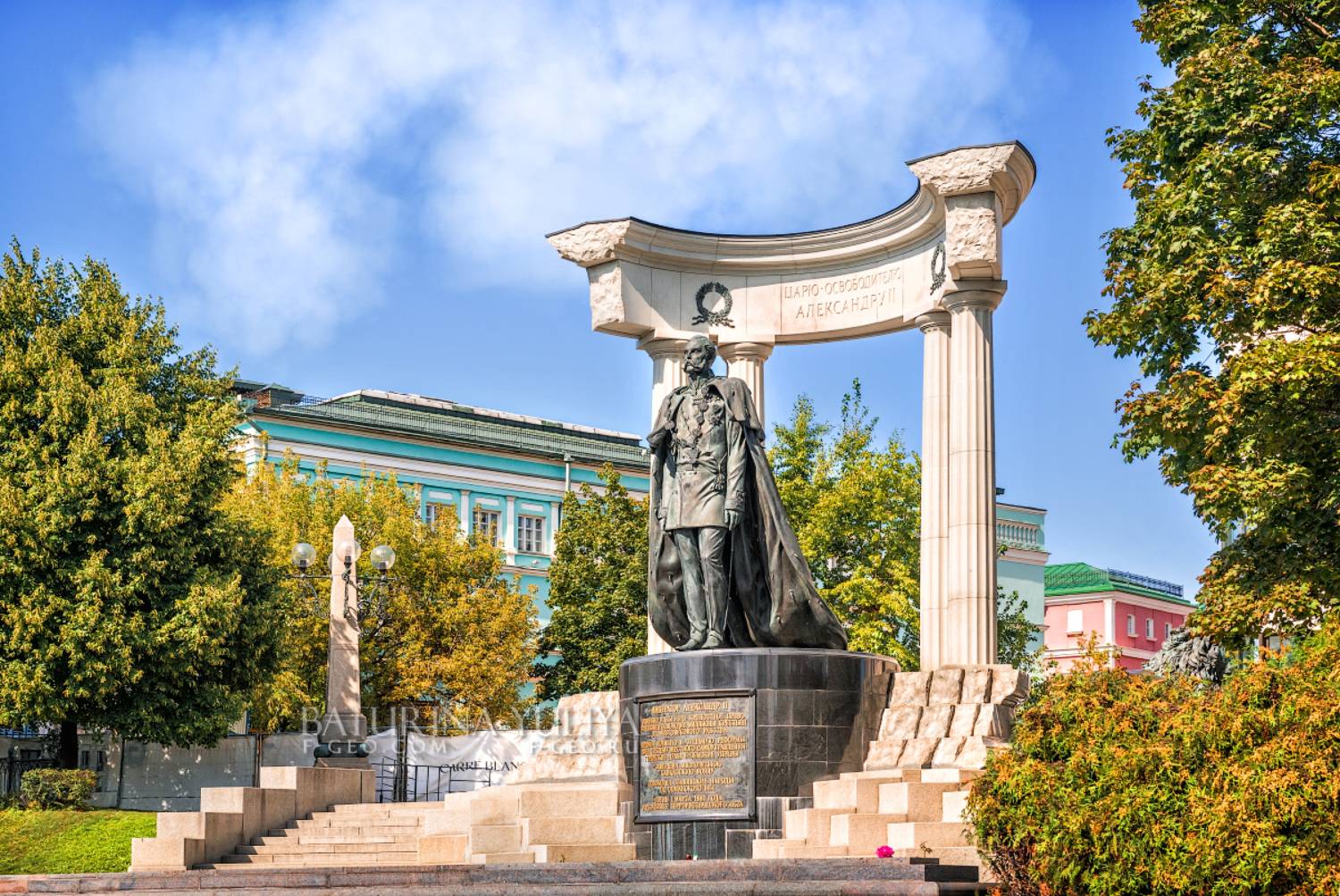 россия, москва, памятник, александр второй, храм христа спасителя, Юлия Батурина