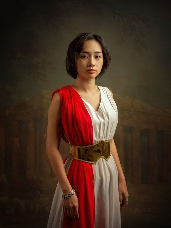 asian, vietnam, vietnamese, portrait, face, women, female, glamour, beauty, dress, studio * * * фото превью