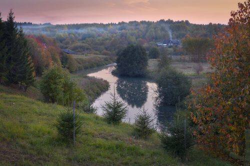 А вечера уже холодные