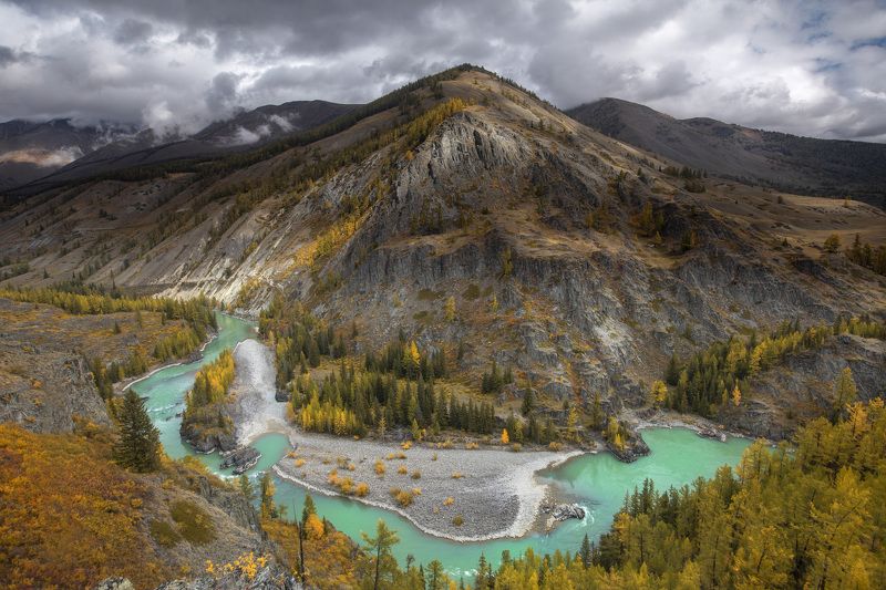 Алтай. Долина реки Аргут фото превью