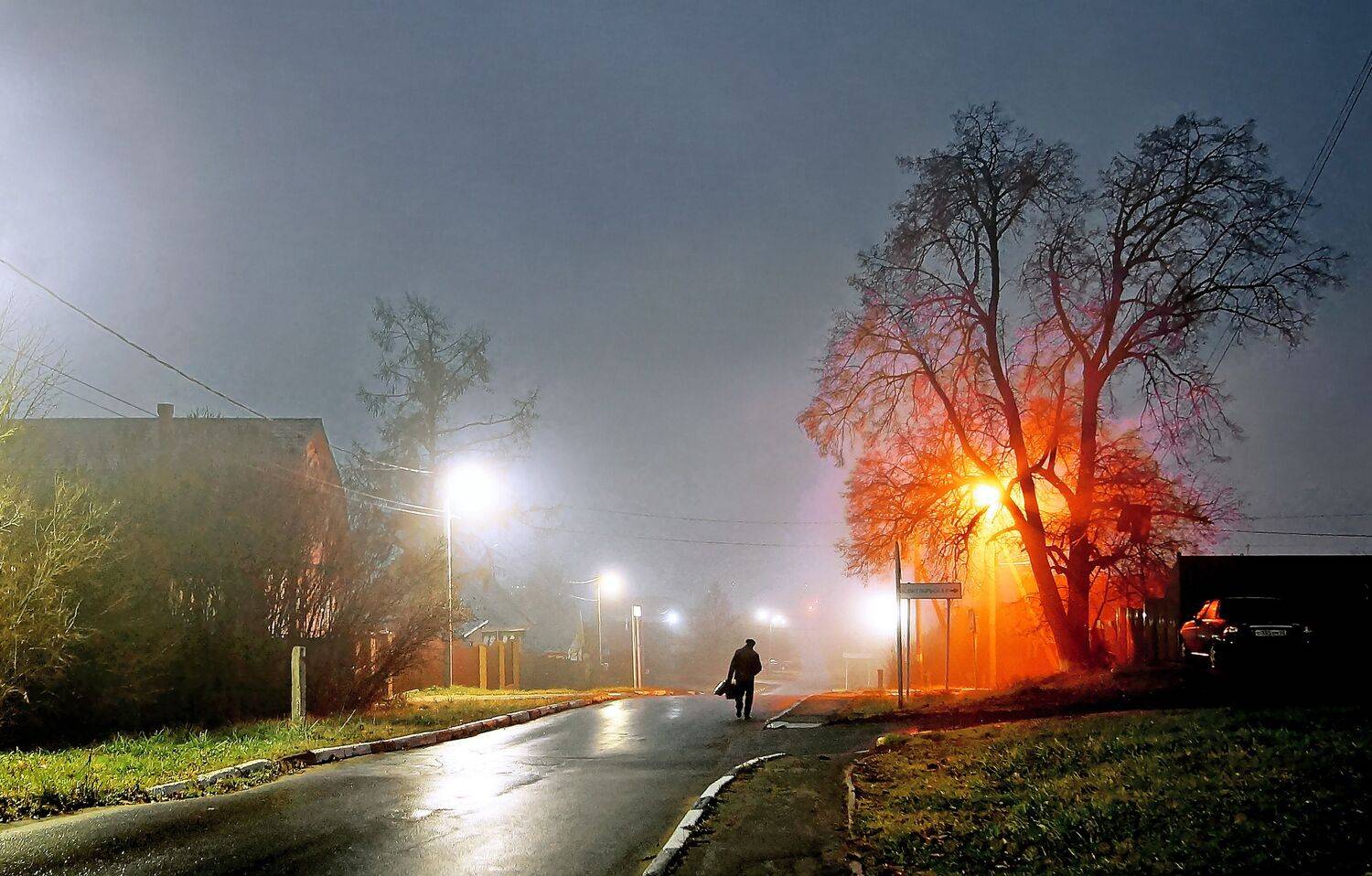 ночь,фонари., sasha yudin