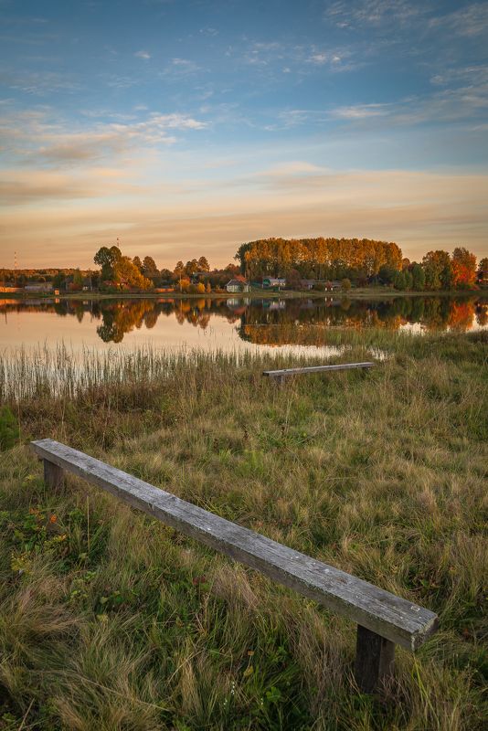 Тёплый вечер сентября. Климковка. фото превью