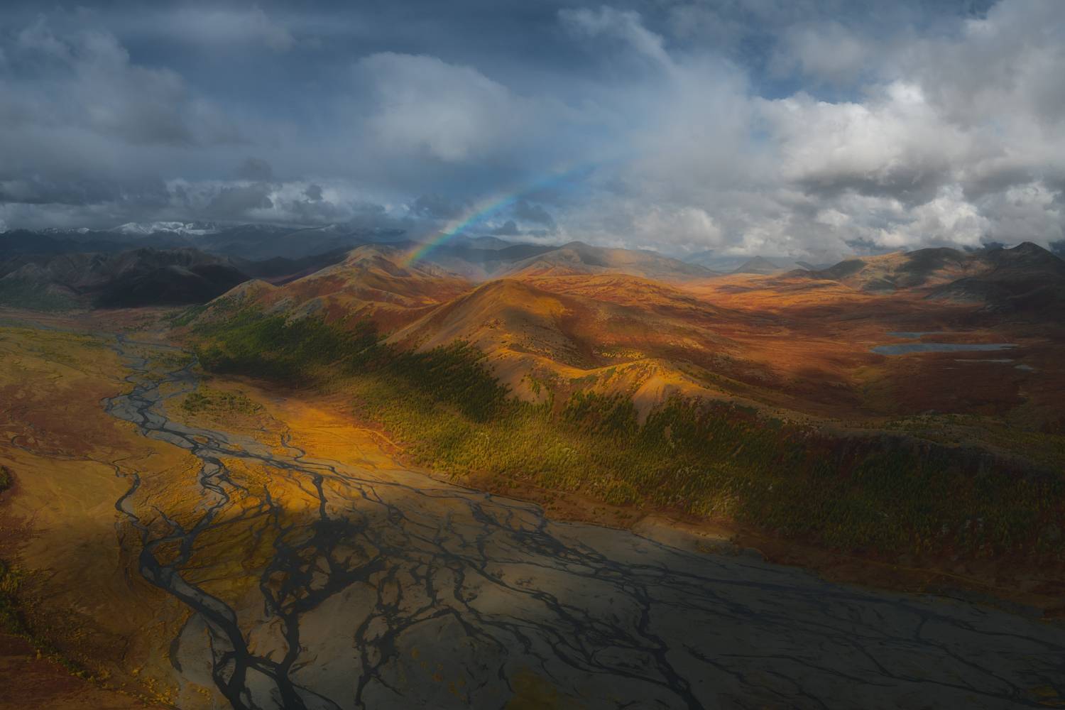 саха-якутия хребет черского осень радуга момский улус, Шишкин Дмитрий