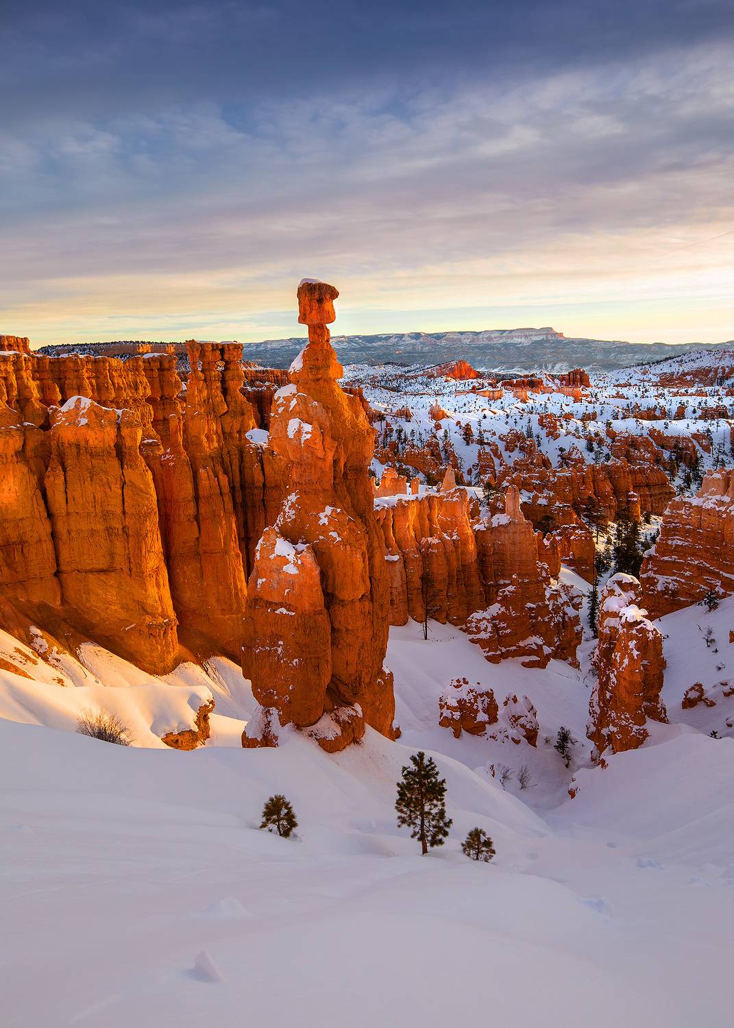 usa, national park, utah, landscape, winter, Anferow Lana