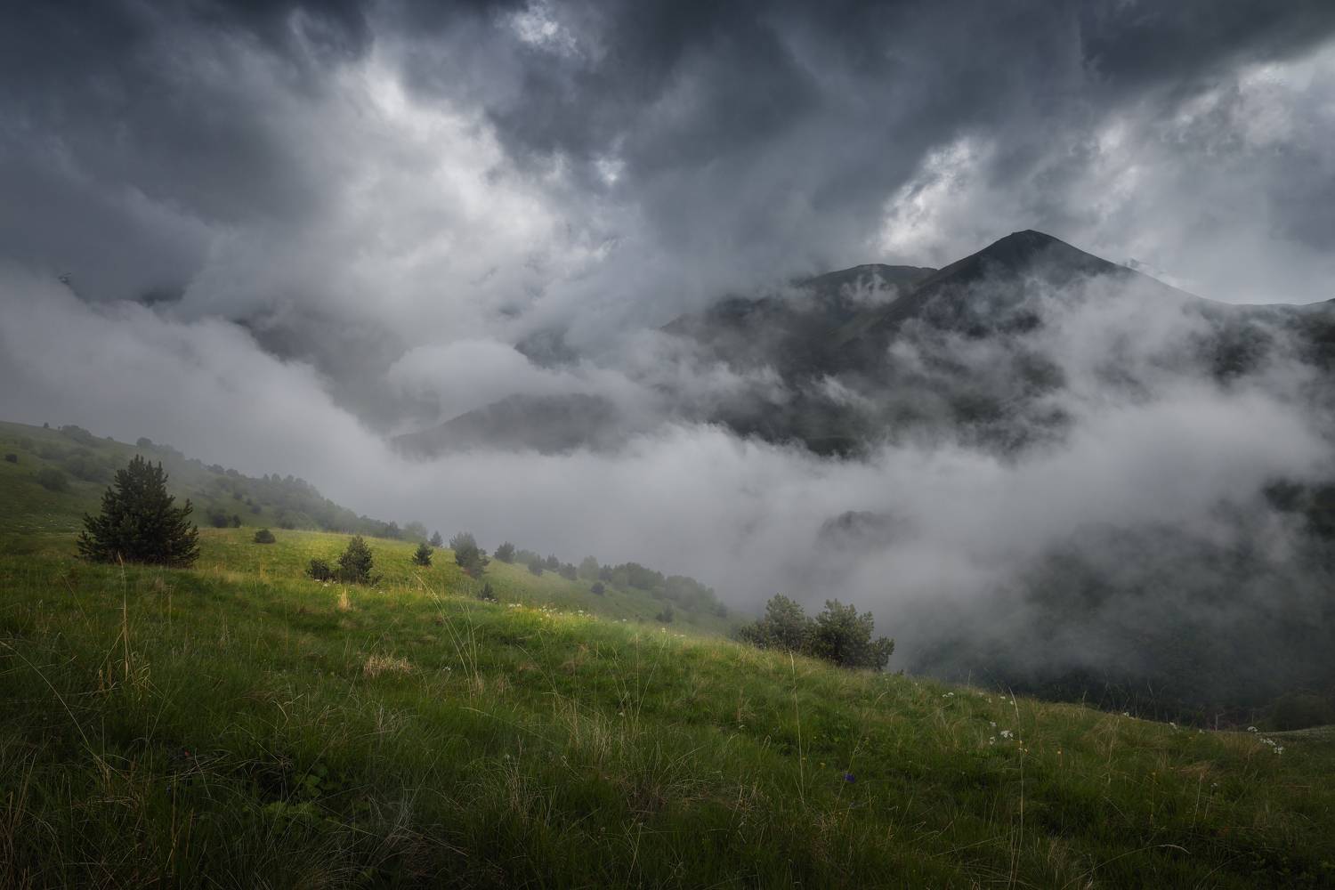 пейзаж, северная осетия, горы, дигория, Андрей