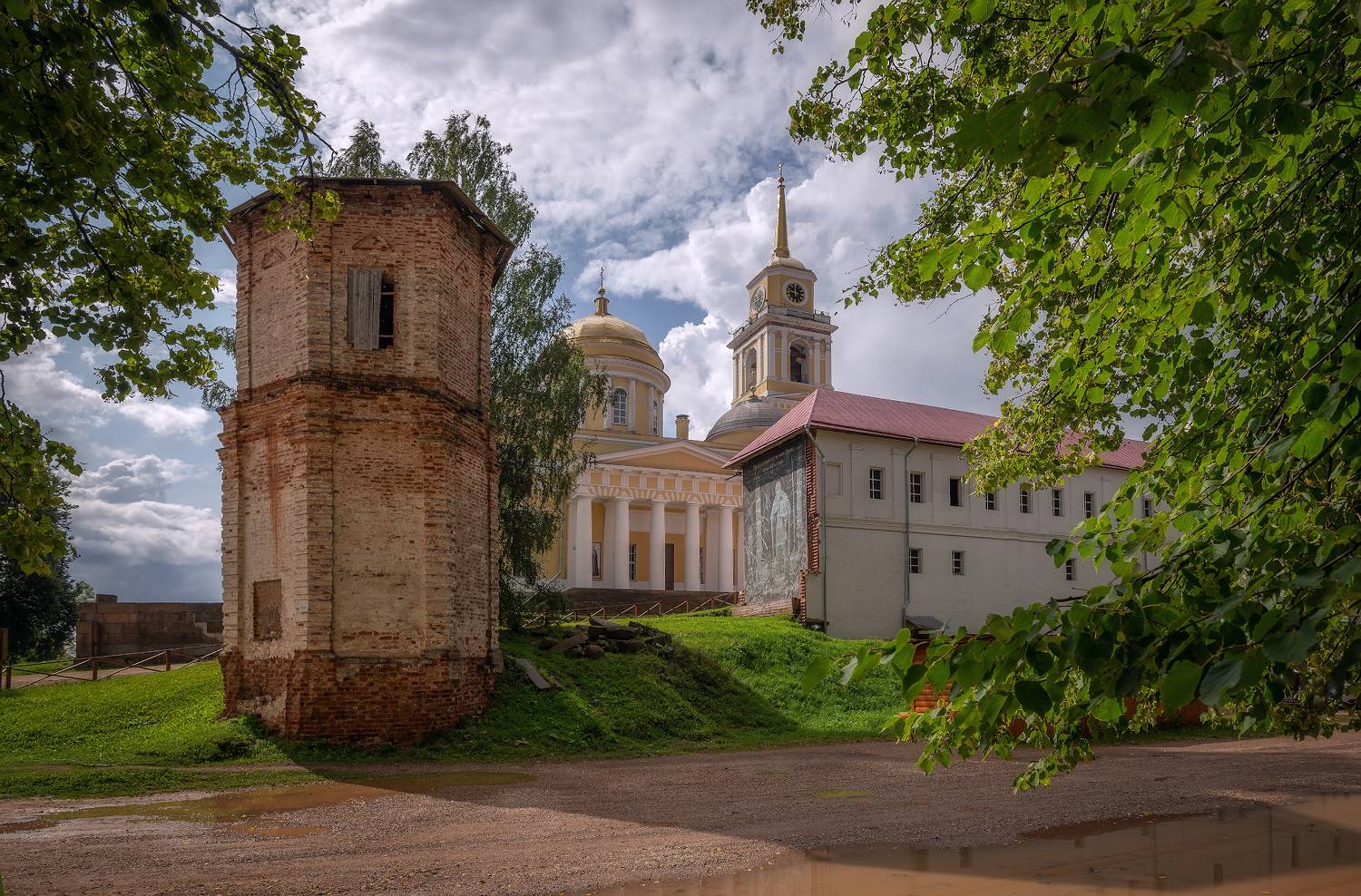 башня, пустынь, храм, монастырь, Сергей Аникин