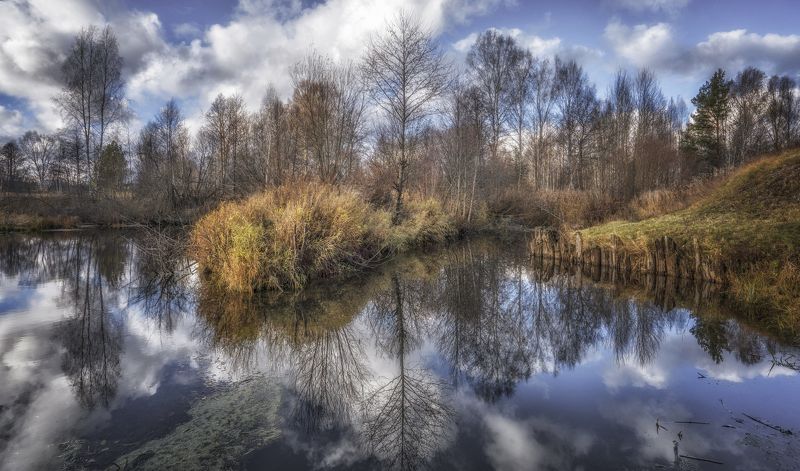 река кеза осень Островок фото превью