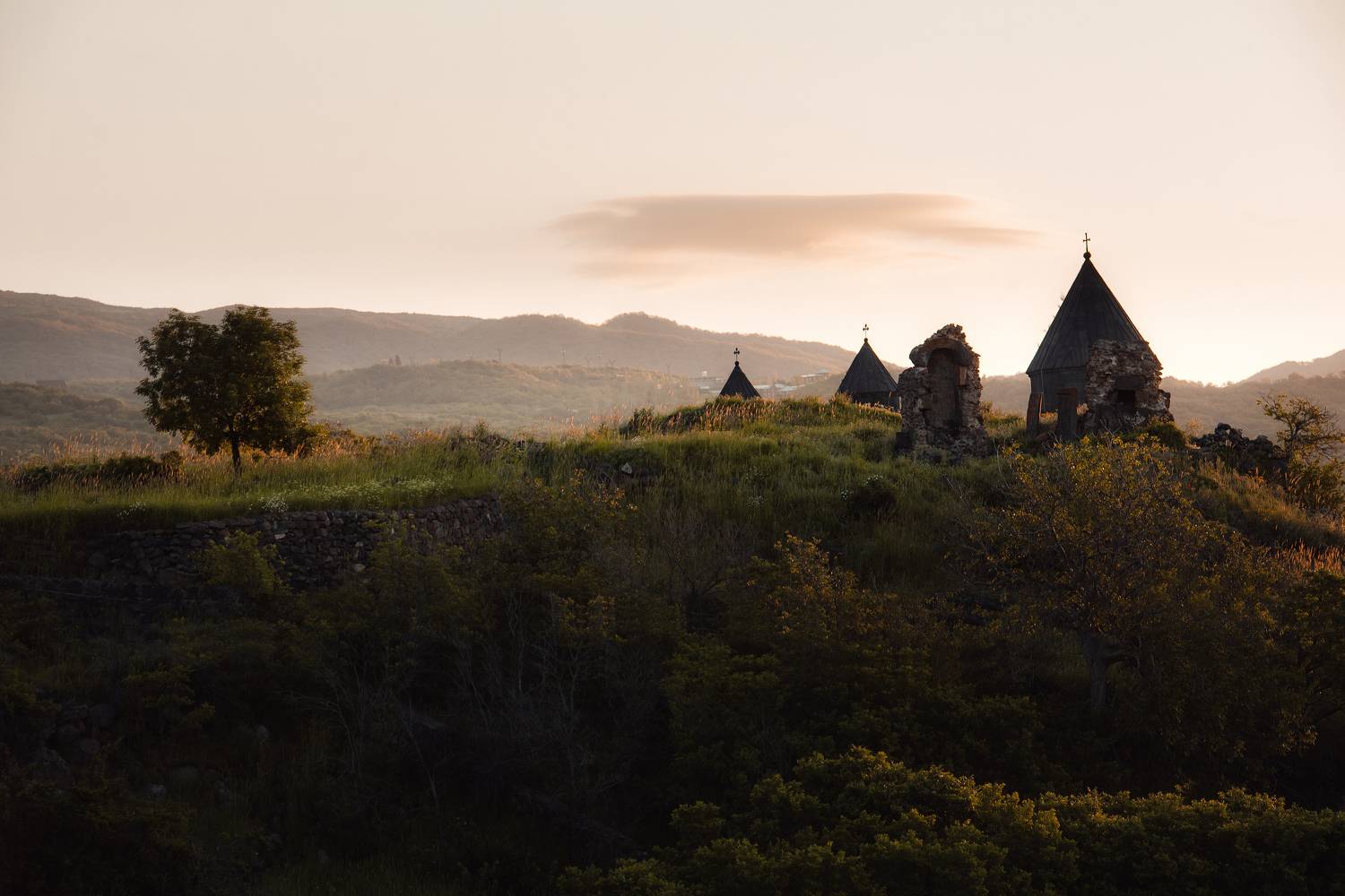 горы, арарат, армения, рассвет, цвета, небо, Рябинин Влад