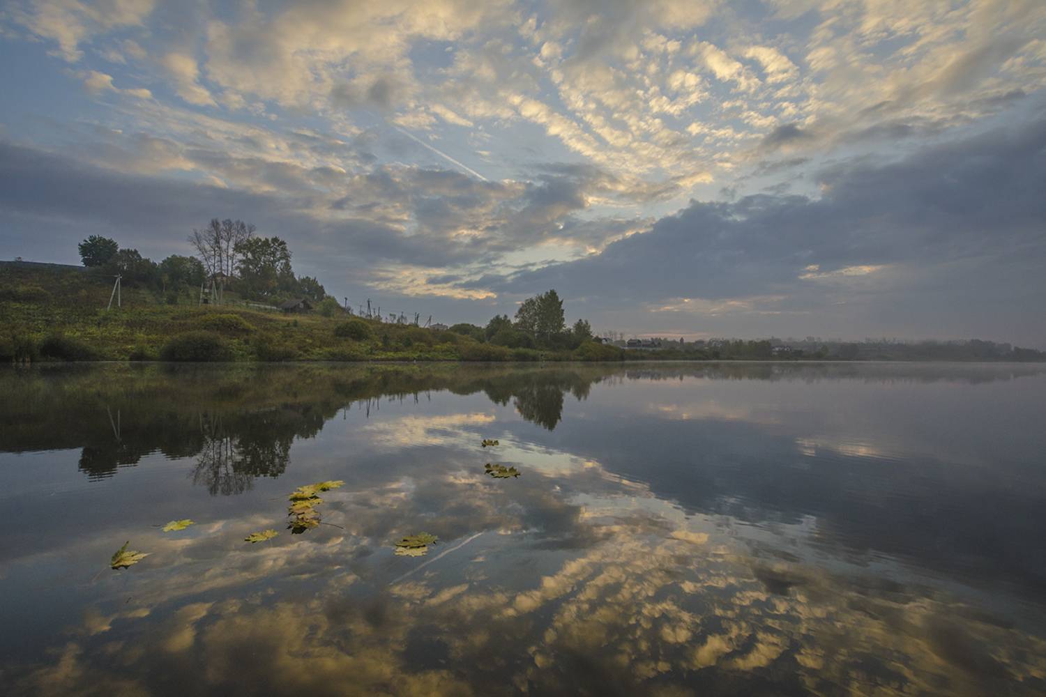 утро, небо, рассвет, архангельское, Михаил Агеев