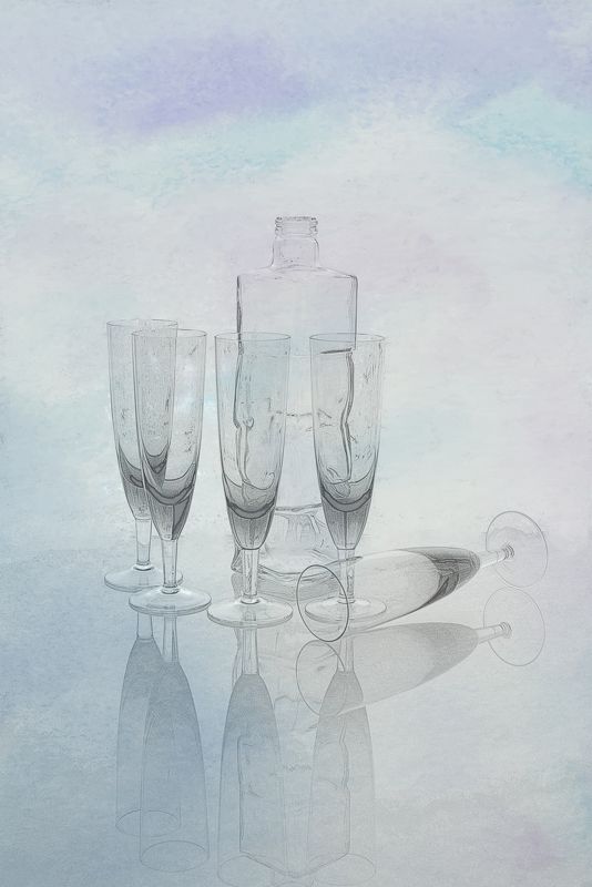 фужеры, стекло Стекло фото превью