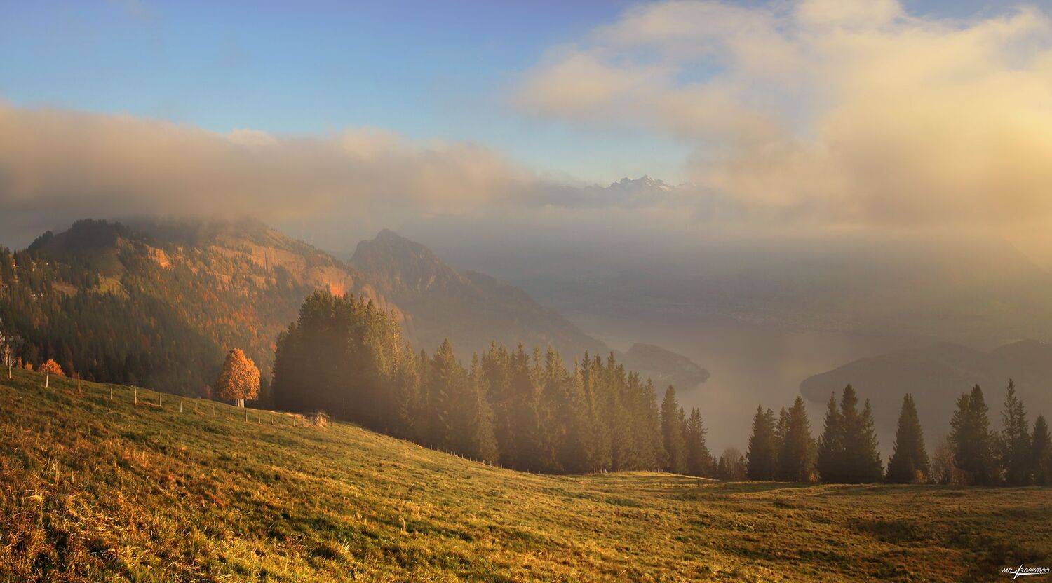 swiss,швейцария,осень,rigi, Николай Матвеев