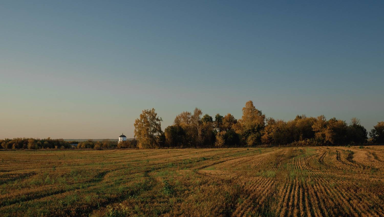 пейзаж, церковь, храм, church, landscape, Васильев Владимир