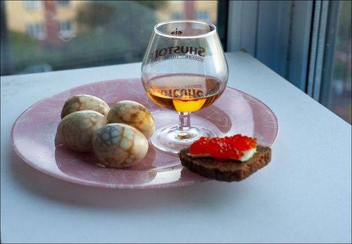 Чайные китайские яйца