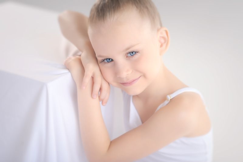 нежность девочка с голубыми глазами цвета неба ВАСИЛИСА фото превью