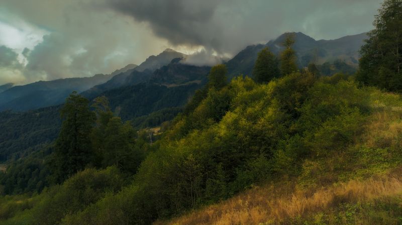 Осень в горах. фото превью