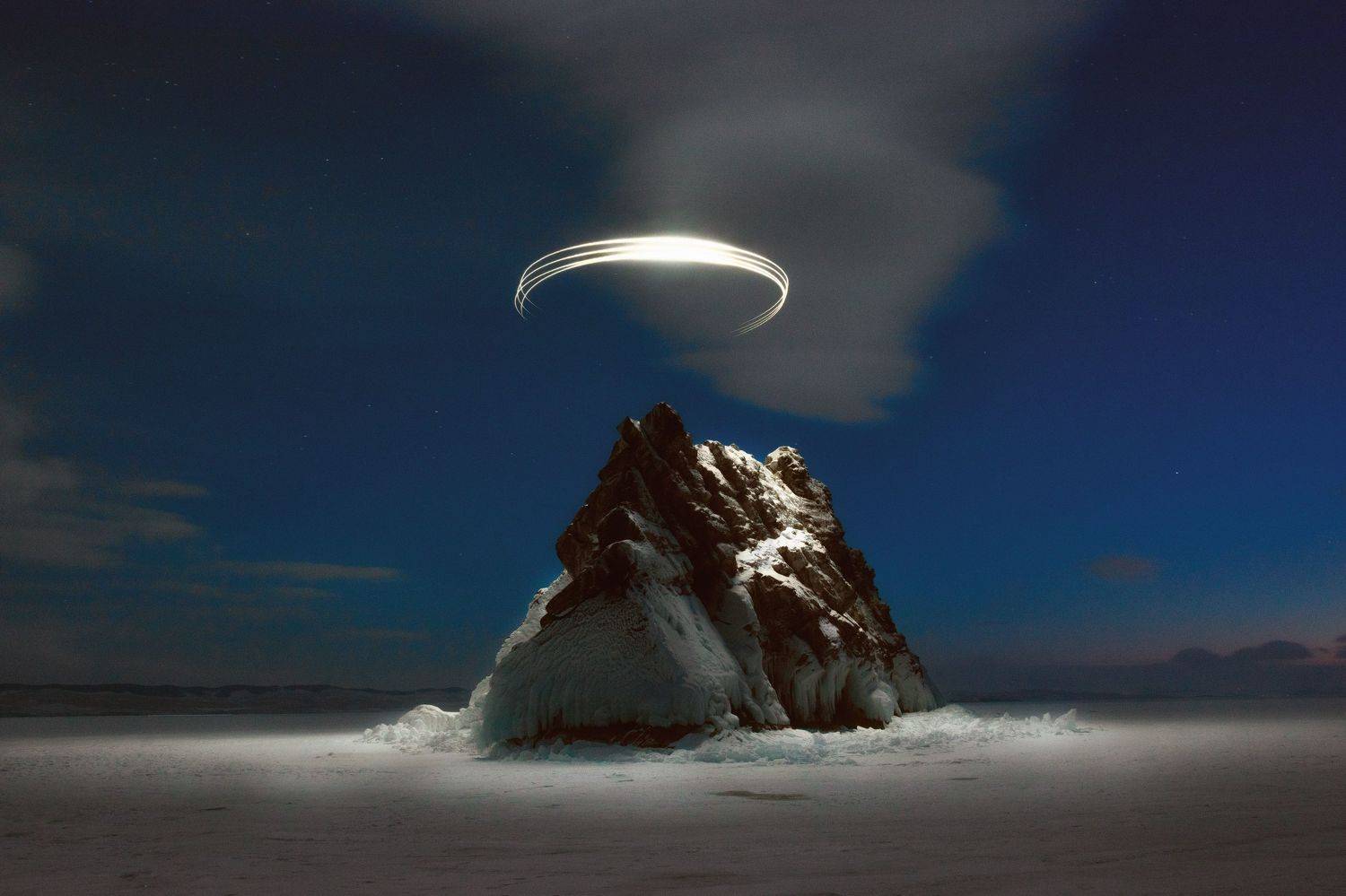 байкал, озеро, зима, дрон, остров еленка, Кетова Вера