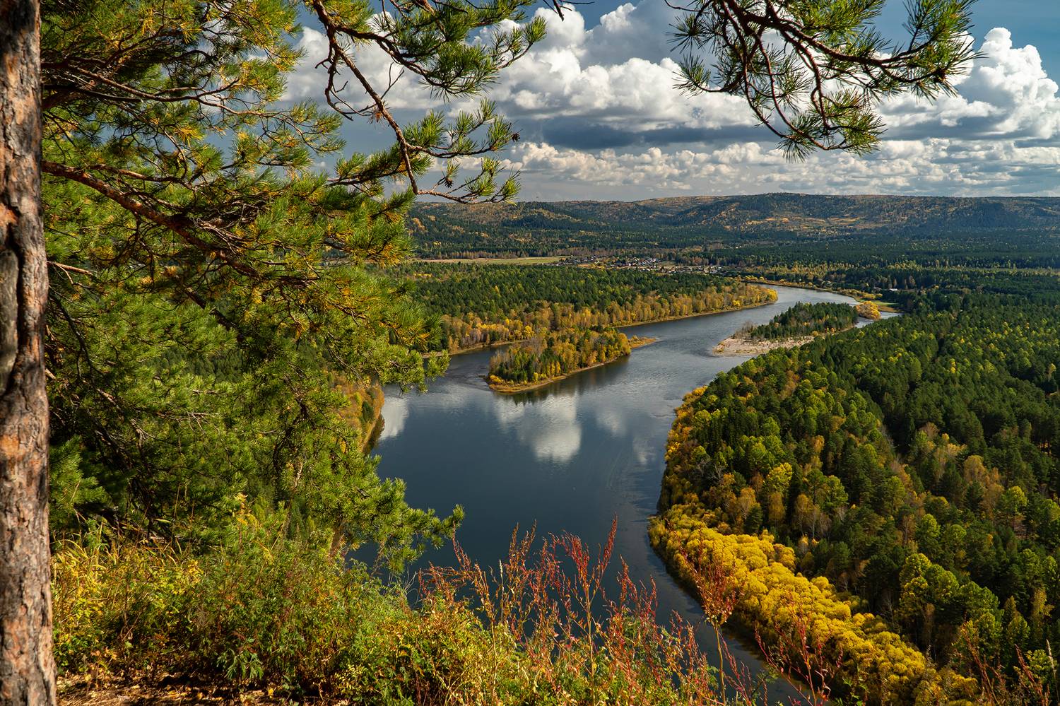 иркут, осень, Тильпунов Михаил