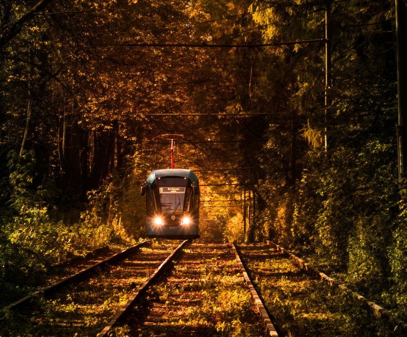 Трамвай в Измайлово Трамвай в Измайлово фото превью