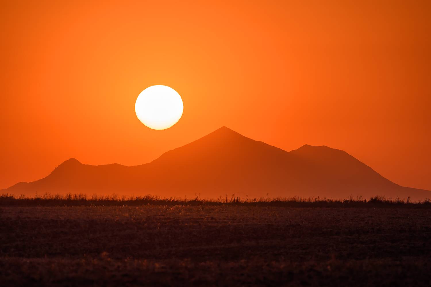 солнце, гора, закат, бештау, кавказ, sun, sunset, солнце за горой, Zakharov Armen