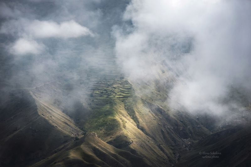 горы, туман Страна гор фото превью