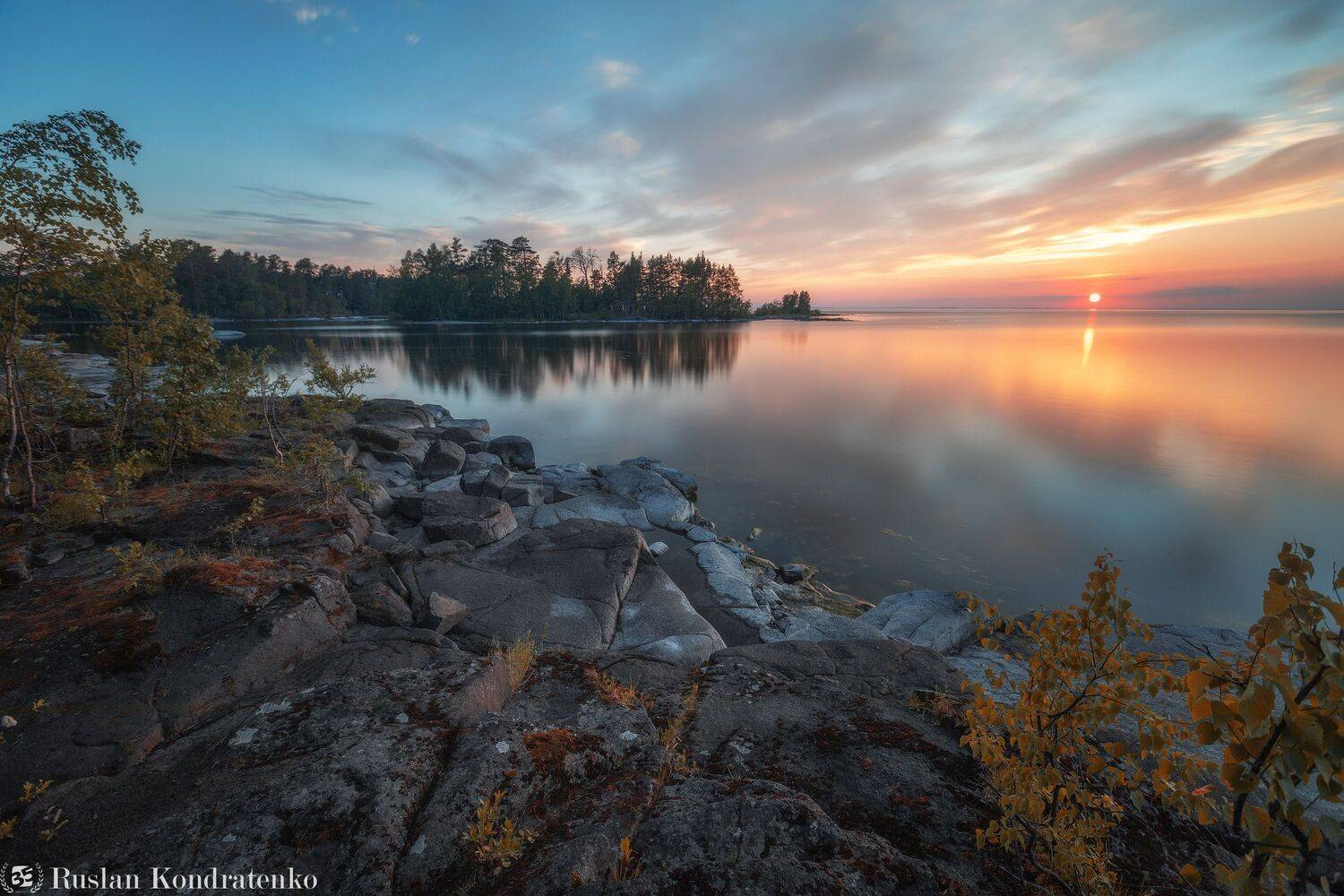 валаам, карелия, закат, Кондратенко Руслан