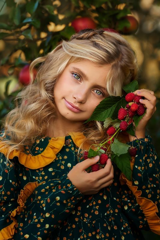 портрет, детский портрет, дети модели, красивая девочка Алина-Виктория фото превью