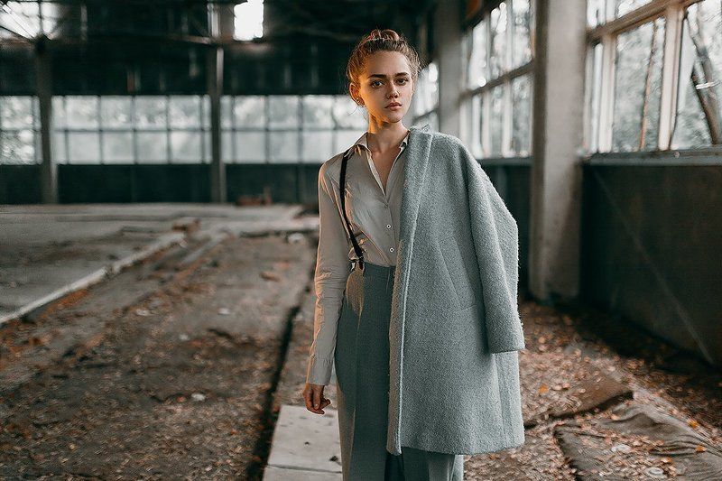 35 мм, Canon, Color, Film, Girl, Portrait Пустота фото превью