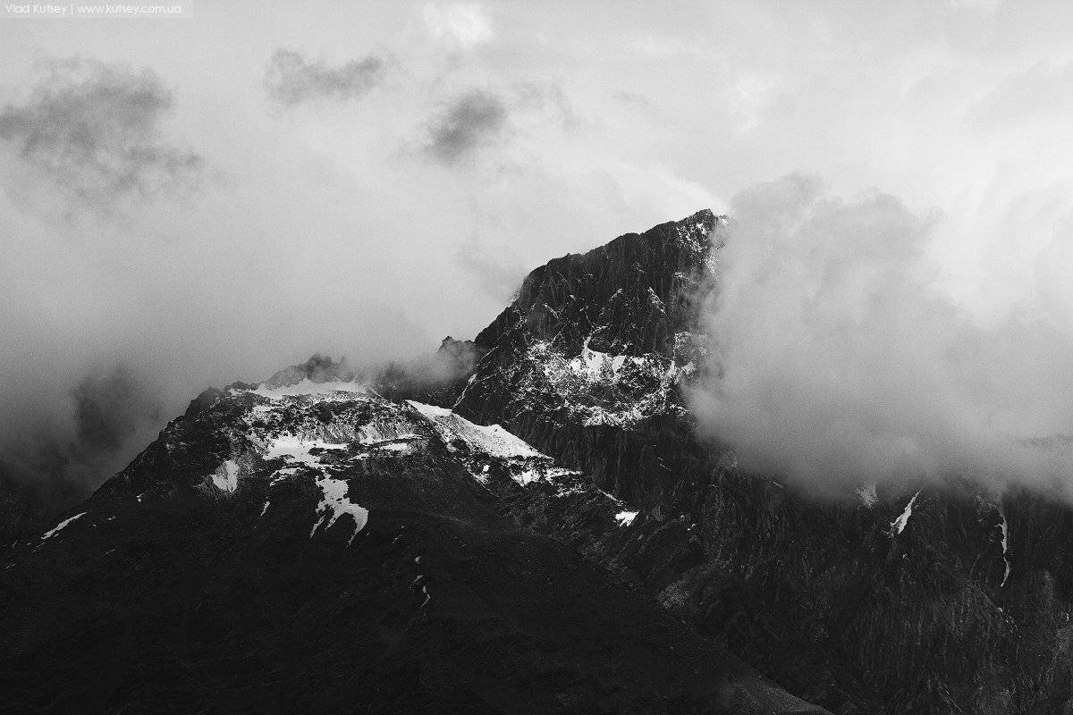 казбек, гора, горы, кавказ, грузия, восхождение, Владимир Куцый