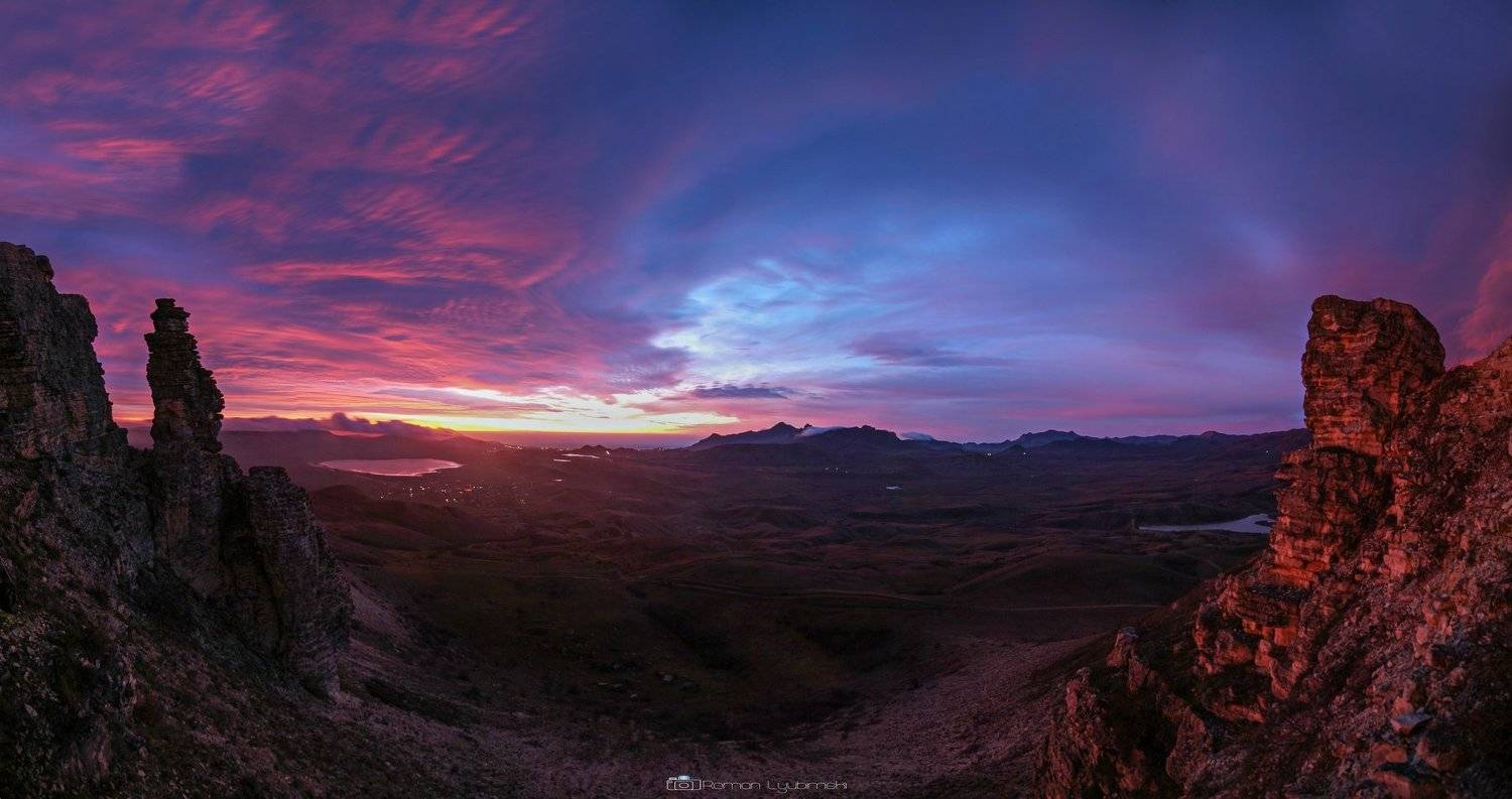 рассвет, крым, коктебель, звездопад воспоминаний, россия, кара-даг, Роман Любимский