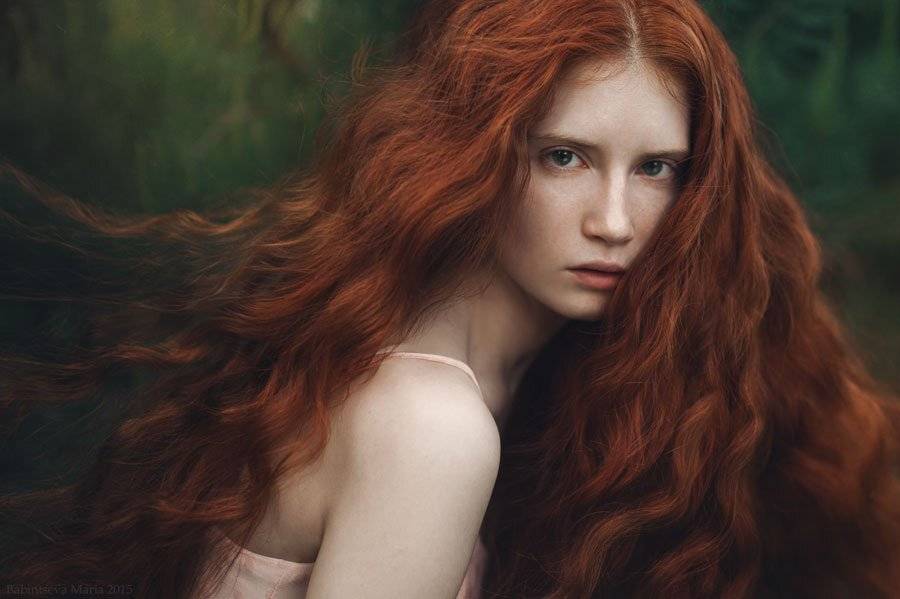 девушка, портрет , рыжая, Бабинцева Мария