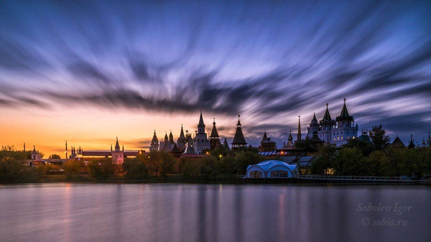 a7r, sony, вечер, закат, измайлово, кремль, москва, Соболев Игорь