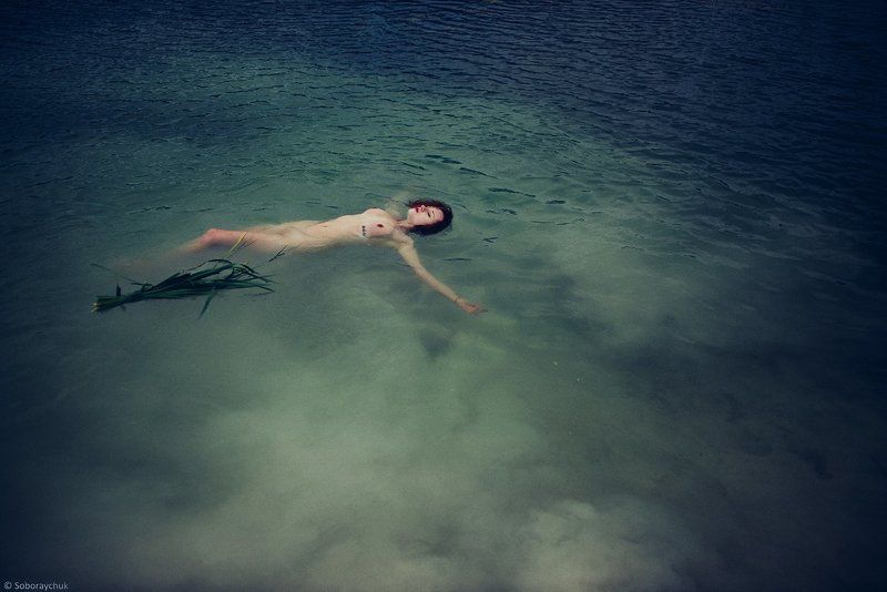nude, girl, water nude фото превью