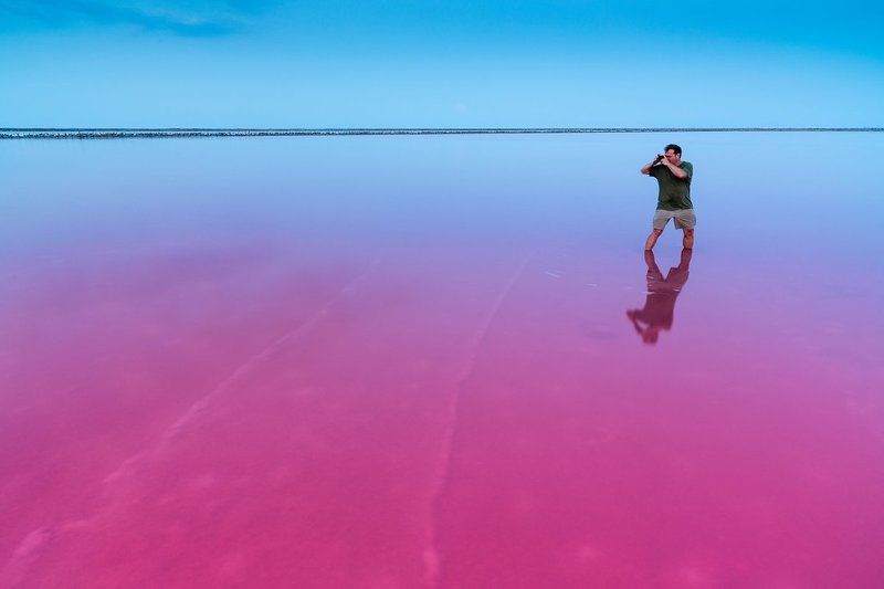 Бруно Томский, Валерий Пешков, Добыча морской соли, Крым, Морская соль, Сасык-Сиваш, Сольпром Как бы автопортрет… фото превью