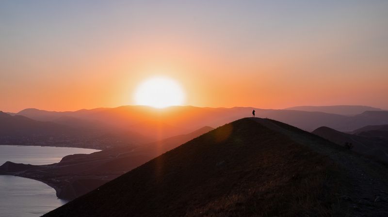 Закат на горе Джан-Кутаран фото превью